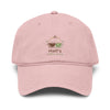 Garment washed baseball cap